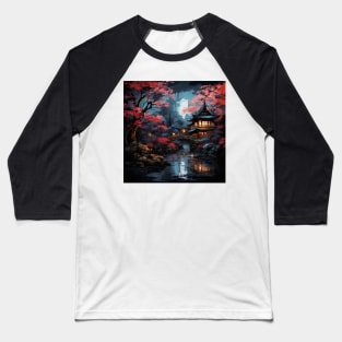 Japanese Garden #2 Baseball T-Shirt